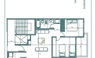 Departamento en venta en Bernal Centro