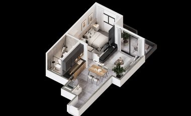 Departamento en venta en Bernal Centro