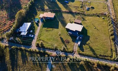 Oportunidad inversión: 3 casas en 1/2 Ha con flujo inmediato