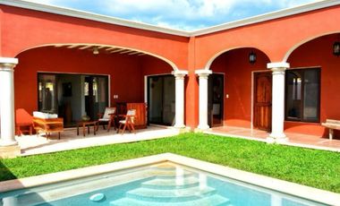 VENTA QUINTA COLONIAL con amenidades modernas en Valladolid, rodeado de cenotes