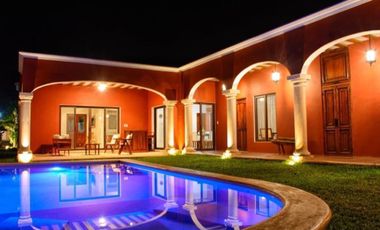 VENTA QUINTA COLONIAL con amenidades modernas en Valladolid, rodeado de cenotes