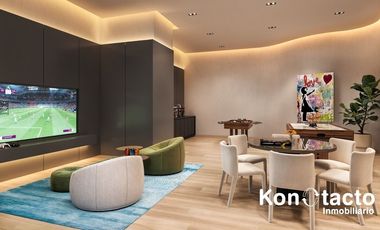 DEPARTAMENTO EN VENTA EN BOSQUE REAL, CONDOMINIO BLUE