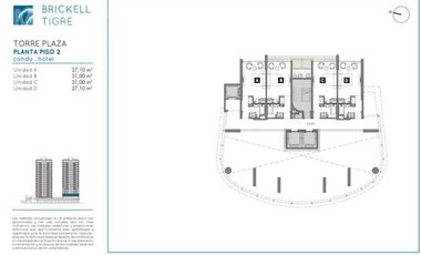 VENTA DEPARTAMENTO 2 AMBIENTES  - TIGRE