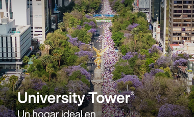OPORTUNIDAD!! TRASPASO POR CAMBIO DE PAIS EN UNIVERSITY TOWER  PRECIO  DE REMATE