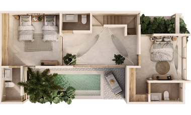 Excelente TH de 4 Habitaciones  y vista Hermosa