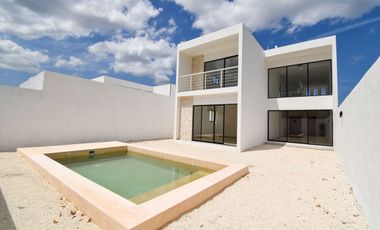 Casa en venta en Mérida, Privada Tamora, Conkal ( L.238)
