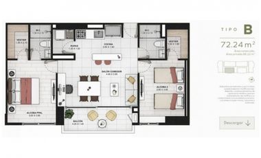 APARTAMENTO PARA ESTRENAR EN VENTA SABANETA