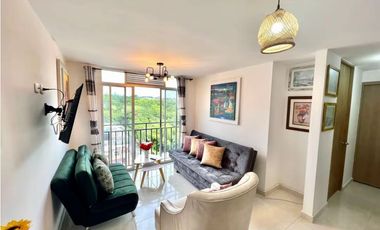 Apartamento amoblado en arriendo sector Villa Liliana