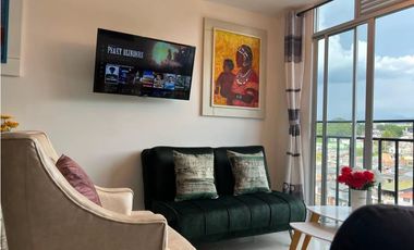 Apartamento amoblado en arriendo sector Villa Liliana