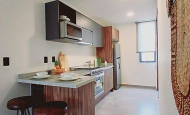 Departamento en Venta el Refugio, Cuarto de Lavado, Jardín, 2 Recámaras