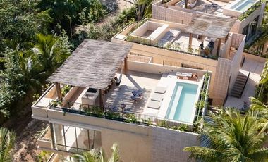 Villa en VENTA EN BACALAR FRENTE A LA LAGUNA TIPO PENTHOUSE