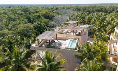 Villa en VENTA EN BACALAR FRENTE A LA LAGUNA TIPO PENTHOUSE