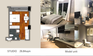 Amani Grand Citygate Davao 5F - Studio Unit with Balcony For Sale