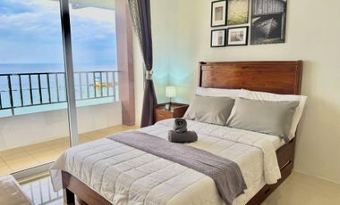 For rent Executive Studio Unit with Balcony & Ocean View, Samal Beach Resort