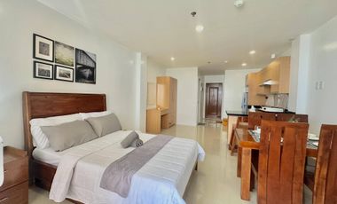 For rent Executive Studio Unit with Balcony & Ocean View, Samal Beach Resort