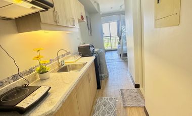 Studio Type Condominium Unit With Balcony Ocean View for Rent in Talomo, Davao