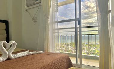 1BR, 1 Bathroom with Balcony and Ocean View Condominium for Rent, Davao City