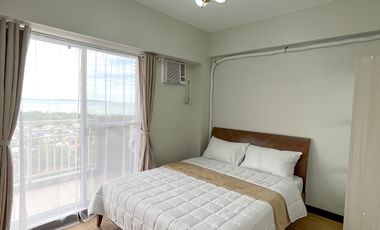 2BR, 1 Bathroom Condominium with Balcony and Ocean View For Rent in Davao
