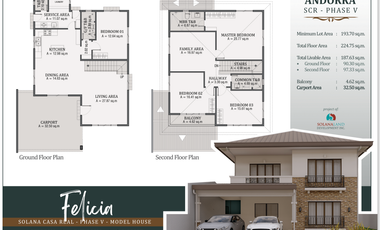 2 Storey House w/ 4 Bedrooms in Cabalantian Bacolor Pampanga-JV2