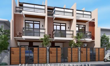 PRE-SELLING: BRANDNEW MODERN TOWNHOUSE FOR SALE IN PILAR VILLAGE, LAS PIÑAS CITY