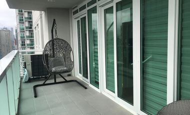 For lease: Fully-furnished 1-bedroom unit with balcony at Park Terraces, Tower 2