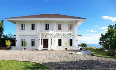 Seaview Luxurious House & Lot for Sale located in Catarman,Dauis, Panglao, Bohol