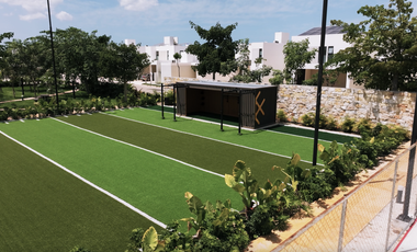 Casa de una planta en privada al norte de Mérida