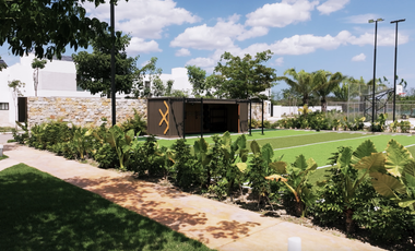 Casa de una planta en privada al norte de Mérida
