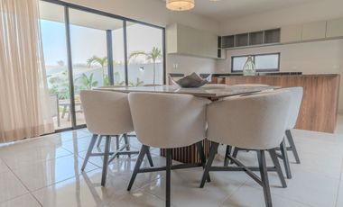 Casa de una planta en privada al norte de Mérida