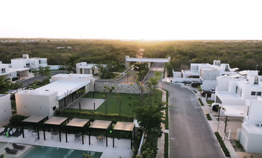 Casa de una planta en privada al norte de Mérida