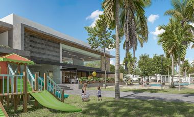Casa de una planta con 3 recámaras en privada residencial al norte de Mérida