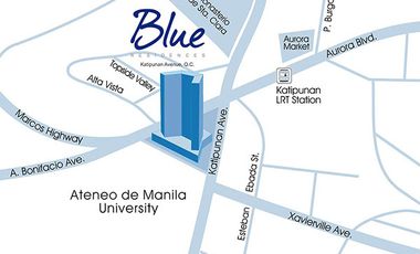 For Sale Blue Residences by SMDC - Studio Corner with Parking Katipunan Ave. QC