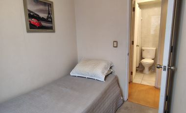 (earm) Amplio Departamento En Venta De 3d 2b 1e Santiago