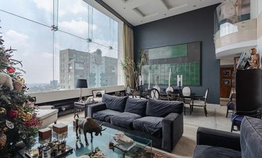 GRAN OPORTUNIDAD DE COMPRA - PENT HOUSE CON DOBLE ALTURA, PRECIOSA VISTA A LA CIUDAD 360°