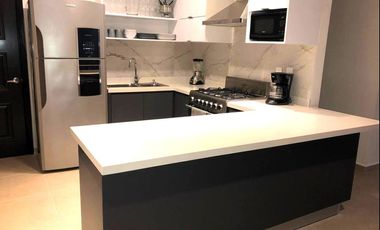 RENTA LARGO PLAZO DEPARTAMENTO AMUEBLADO EN SELVANOVA COTO 6 PLAYA DEL CARMEN