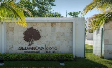 RENTA LARGO PLAZO DEPARTAMENTO AMUEBLADO EN SELVANOVA COTO 6 PLAYA DEL CARMEN