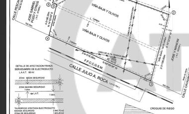 Terreno en  Venta