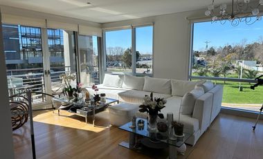 Complejo Al Río - departamento en alquiler 4 amb - 2 cocheras  - opción muebles