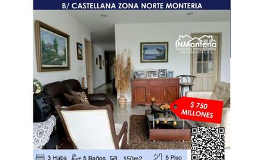 SE VENDE APARTAMENTO EN LA CASTELLANA ZONA NORTE  DE MONTERA