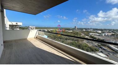 AMPLIO DEPARTAMENTO NUEVO EN RENTA, SIN MUEBLES VELA TOWERS,