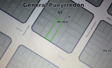 Venta de lote barrio Libertad 520 m2