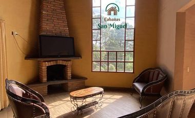 Hermosa cabaña rustica en venta en zona céntrica de mazamitla jalisco
