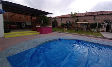 EN VENTA SALON DE EVENTOS CON ALBERCA EN AGUASCALIENTES