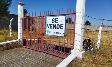 RANCHO DE 10,583 METROS EN CARRETERA IXTLAHUACA-TECAXIC, ESTADO DE MÉXICO, INLCUYE CIERTAS INSTALACIONES Y UNA CABAÑA, EL PREDIO CUENTA CON AGUA