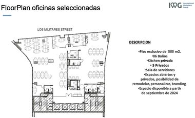 Oficina En Arriendo En Las Condes - Metro Escuela Militar