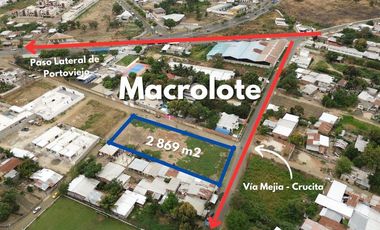 SE VENDE TERRENO EN PORTOVIEJO