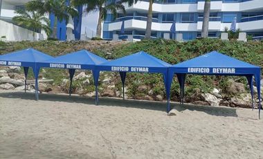 Departamento en venta frente al mar Tonsupa 150m2