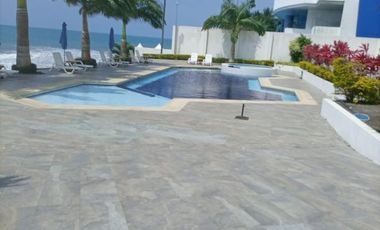 Departamento en venta frente al mar Tonsupa 150m2