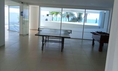 Departamento en venta frente al mar Tonsupa 150m2