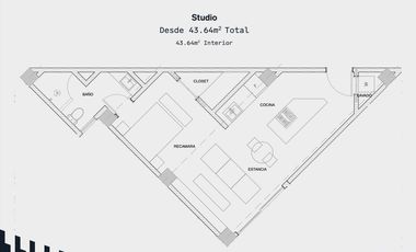 Departamento  Pre Venta - Torre Basaltica - Zona Atlixcáyotl San Andrés Cholula